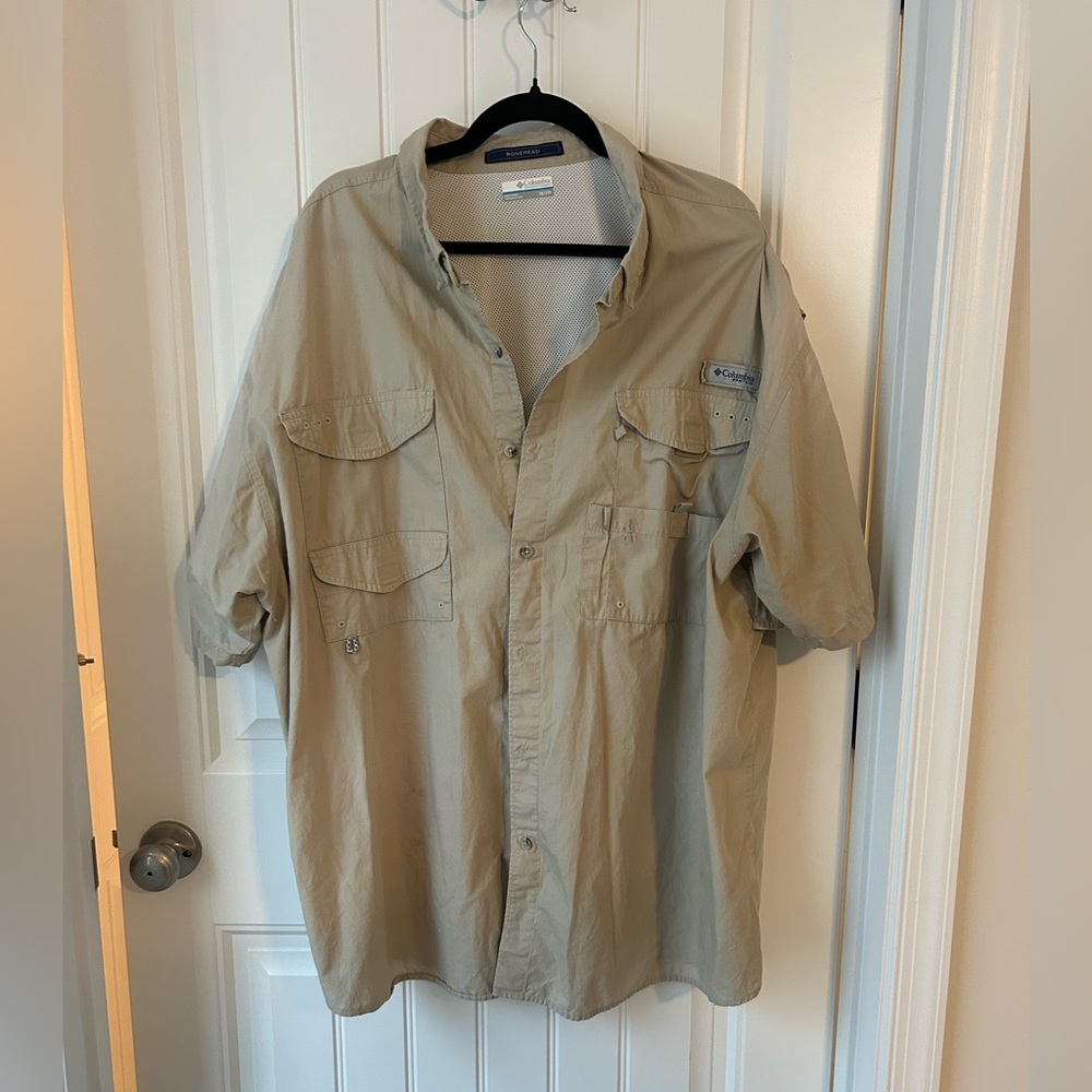 NWT PFG Columbia 2X TanShirt